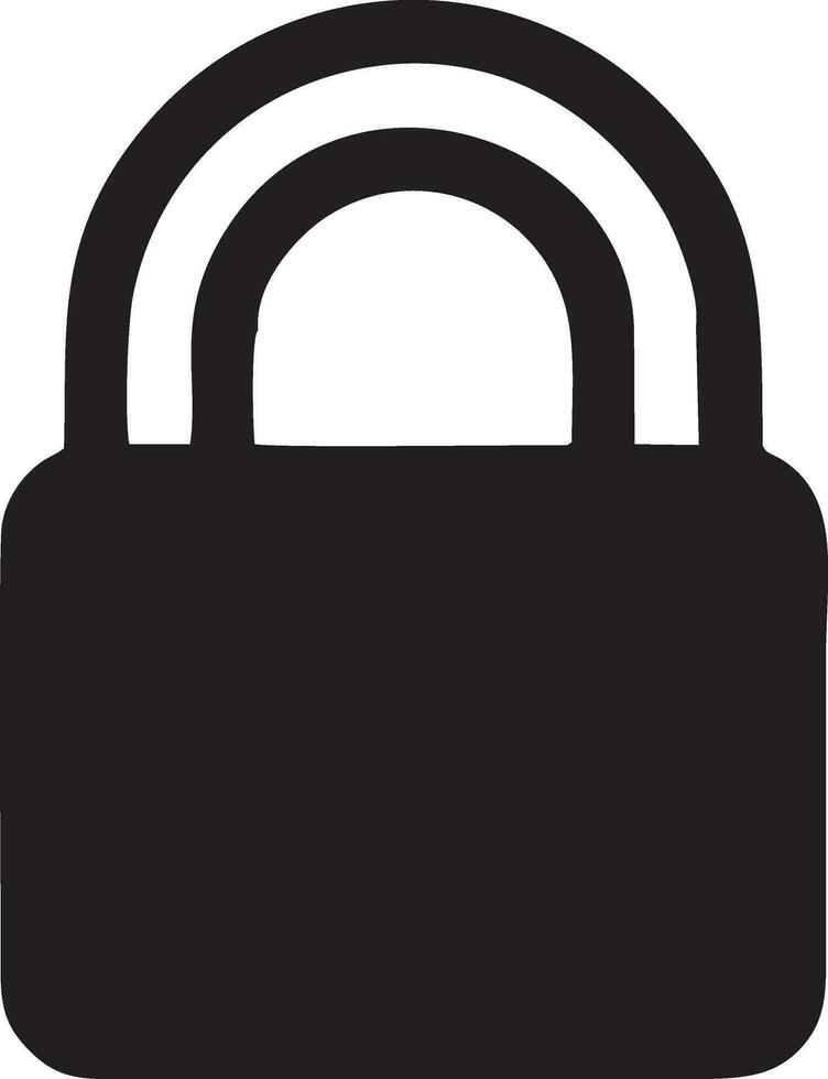 Lock security icon symbol vector image. Illustration of the key secure access system vector design. EPS 10