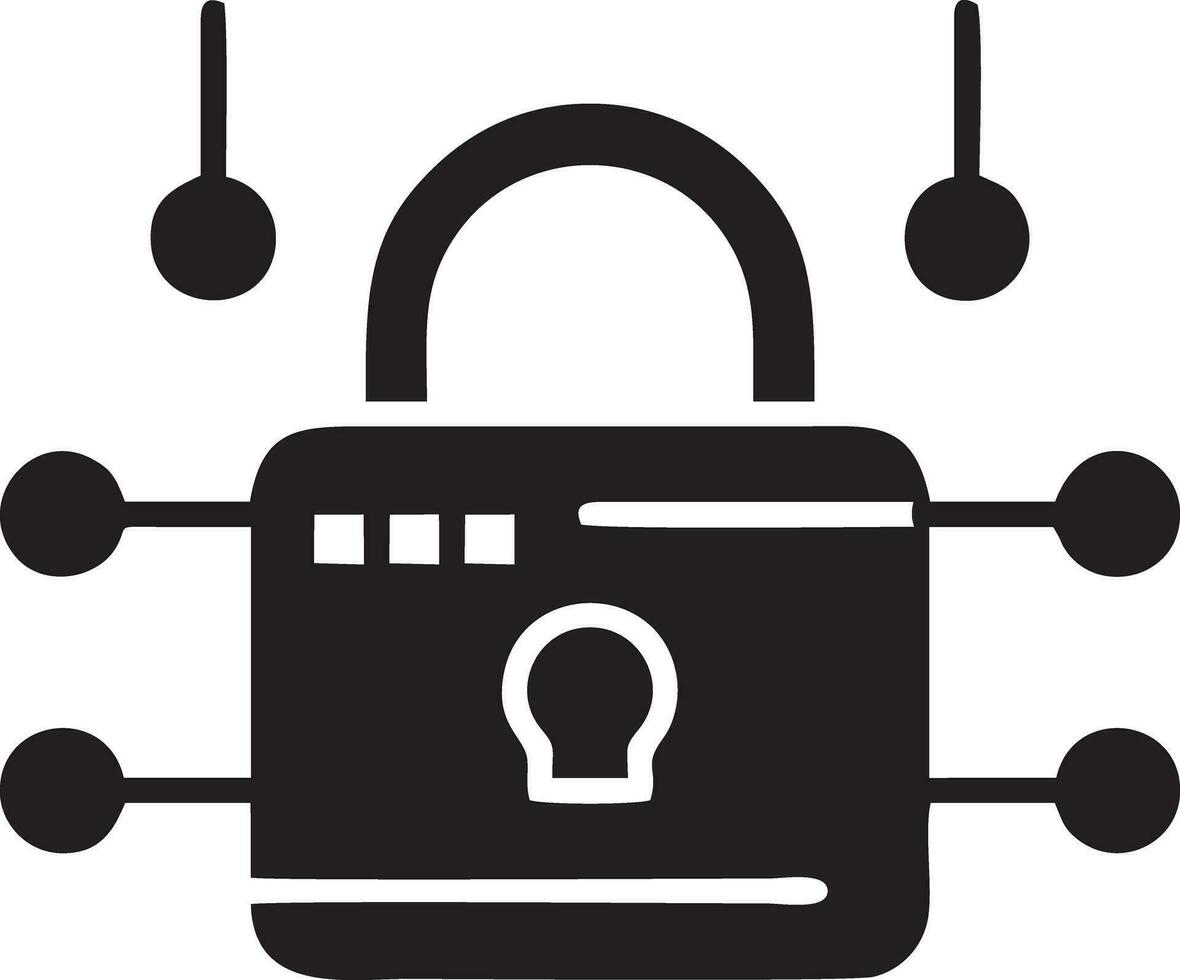 Lock security icon symbol vector image. Illustration of the key secure access system vector design. EPS 10