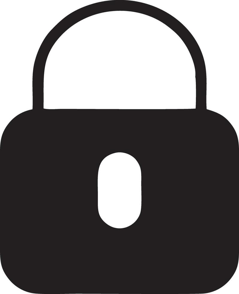 Lock security icon symbol vector image. Illustration of the key secure access system vector design. EPS 10