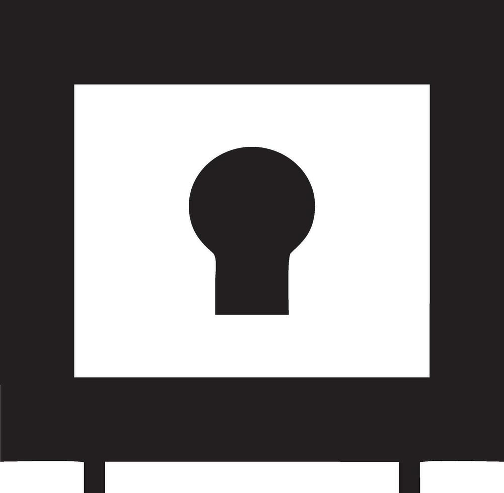 Lock security icon symbol vector image. Illustration of the key secure access system vector design. EPS 10