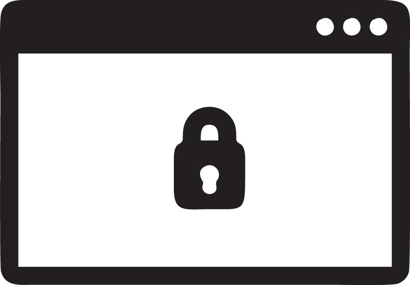 Lock security icon symbol vector image. Illustration of the key secure access system vector design. EPS 10