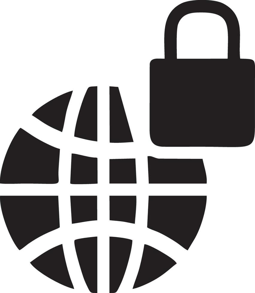 Lock security icon symbol vector image. Illustration of the key secure access system vector design. EPS 10