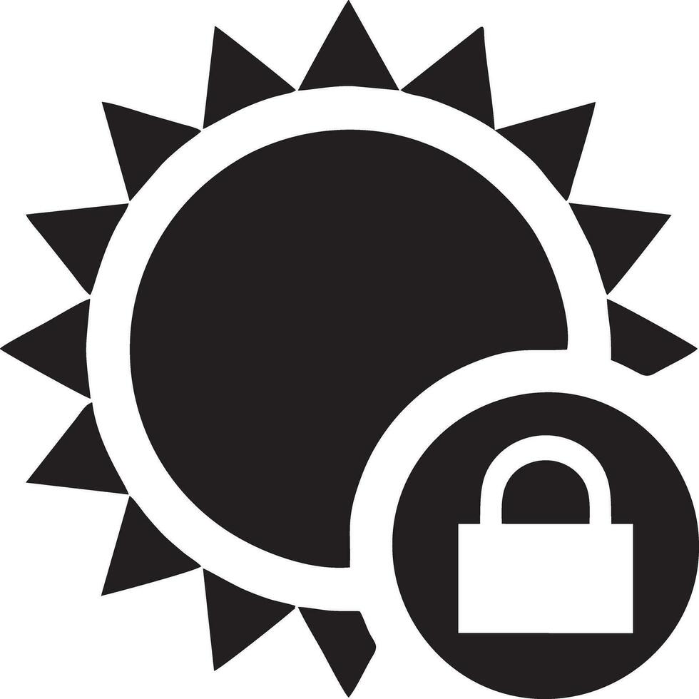 Lock security icon symbol vector image. Illustration of the key secure access system vector design. EPS 10