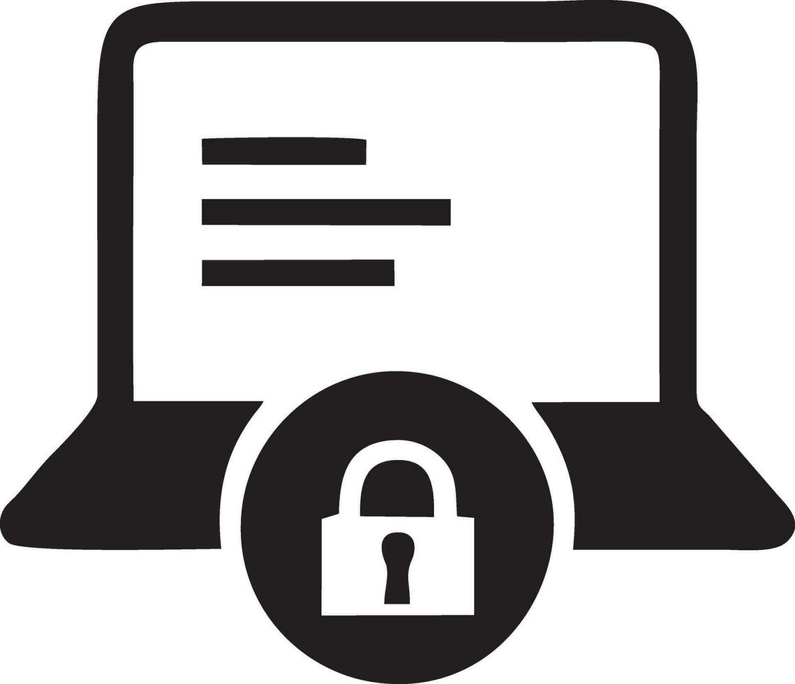 Lock security icon symbol vector image. Illustration of the key secure access system vector design. EPS 10