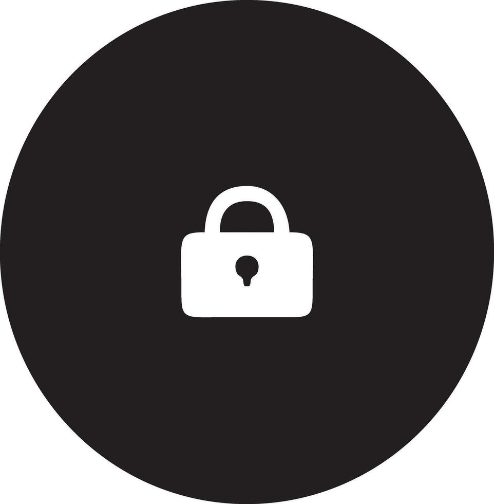 Lock security icon symbol vector image. Illustration of the key secure access system vector design. EPS 10