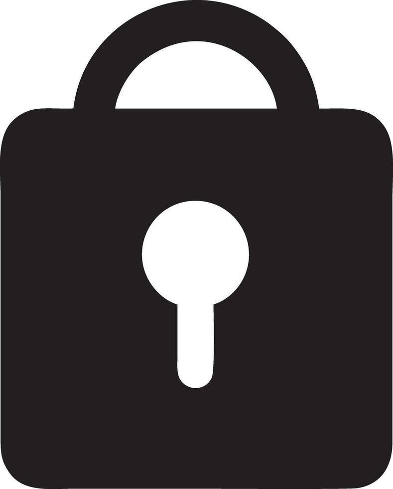 Lock security icon symbol vector image. Illustration of the key secure access system vector design. EPS 10