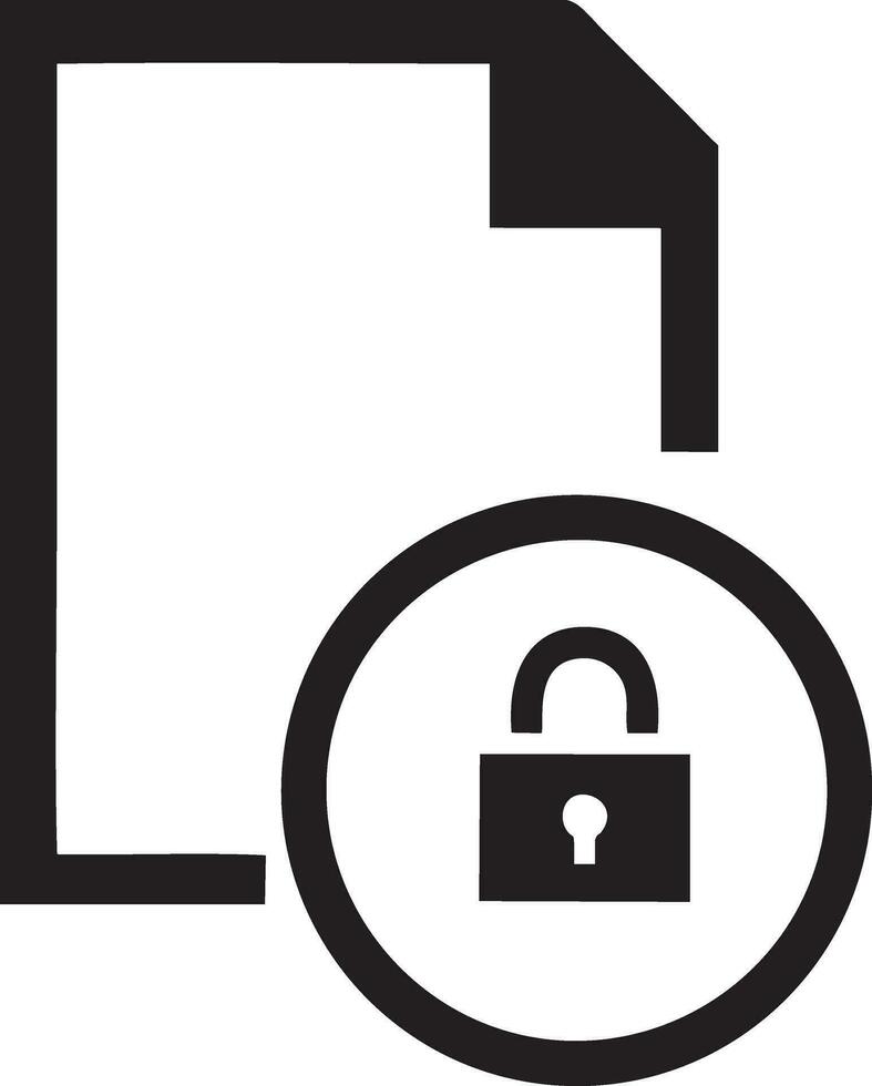 Lock security icon symbol vector image. Illustration of the key secure access system vector design. EPS 10