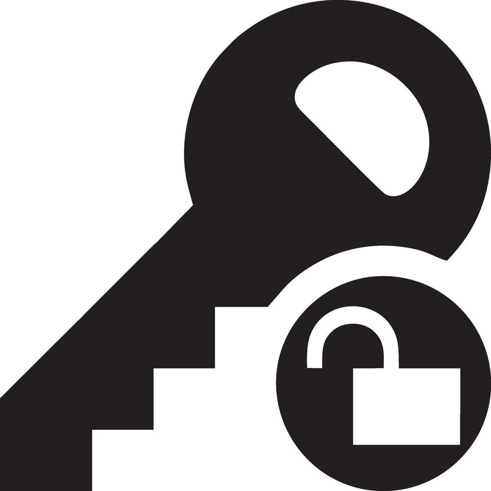 Lock security icon symbol vector image. Illustration of the key secure access system vector design. EPS 10