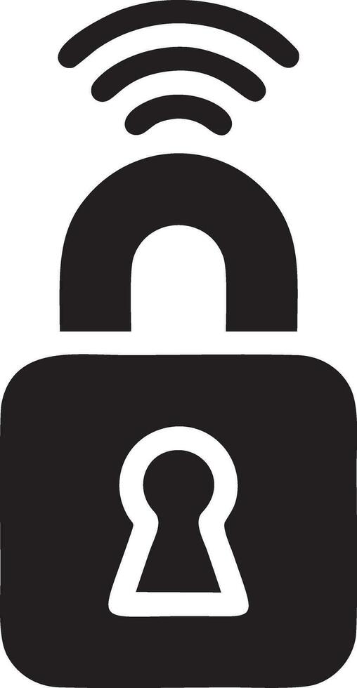 Lock security icon symbol vector image. Illustration of the key secure access system vector design. EPS 10