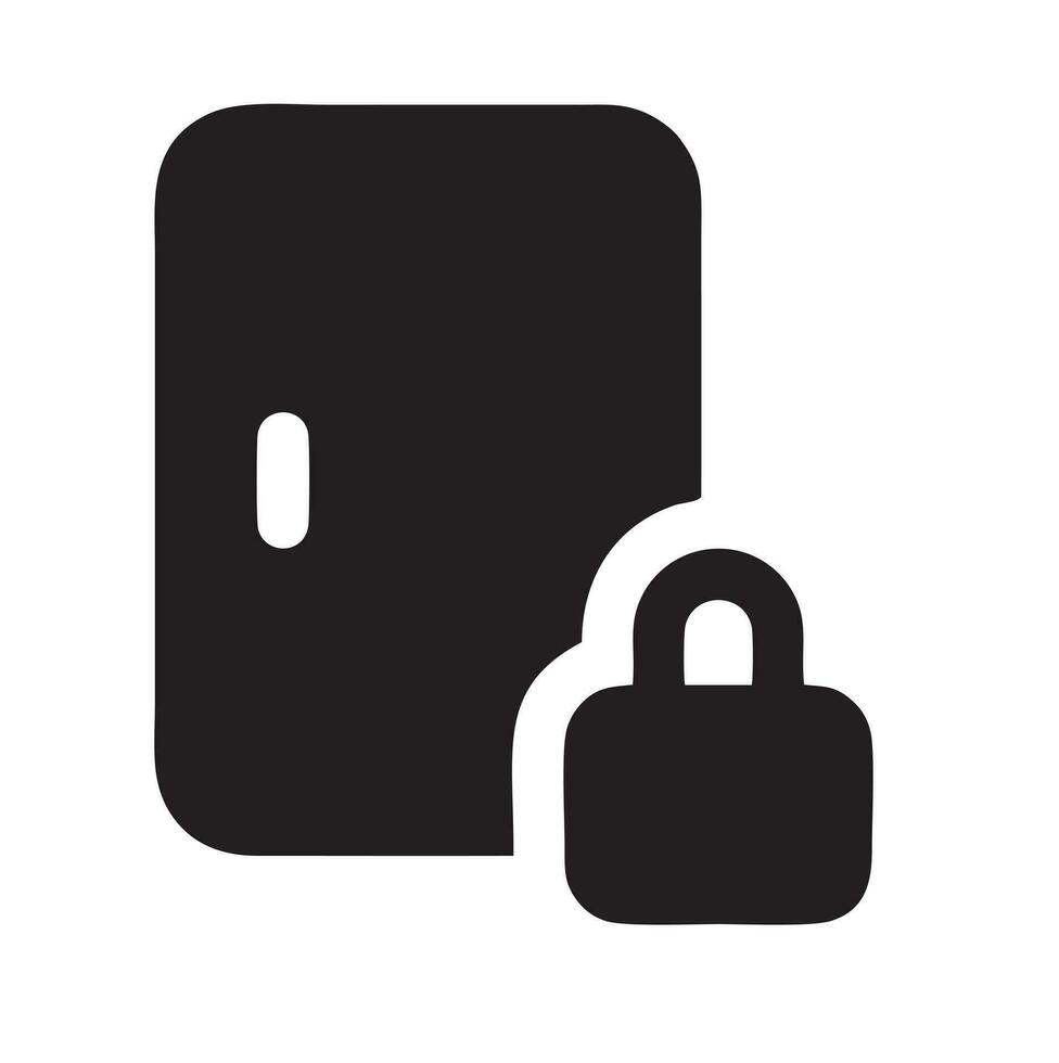 Lock security icon symbol vector image. Illustration of the key secure access system vector design. EPS 10