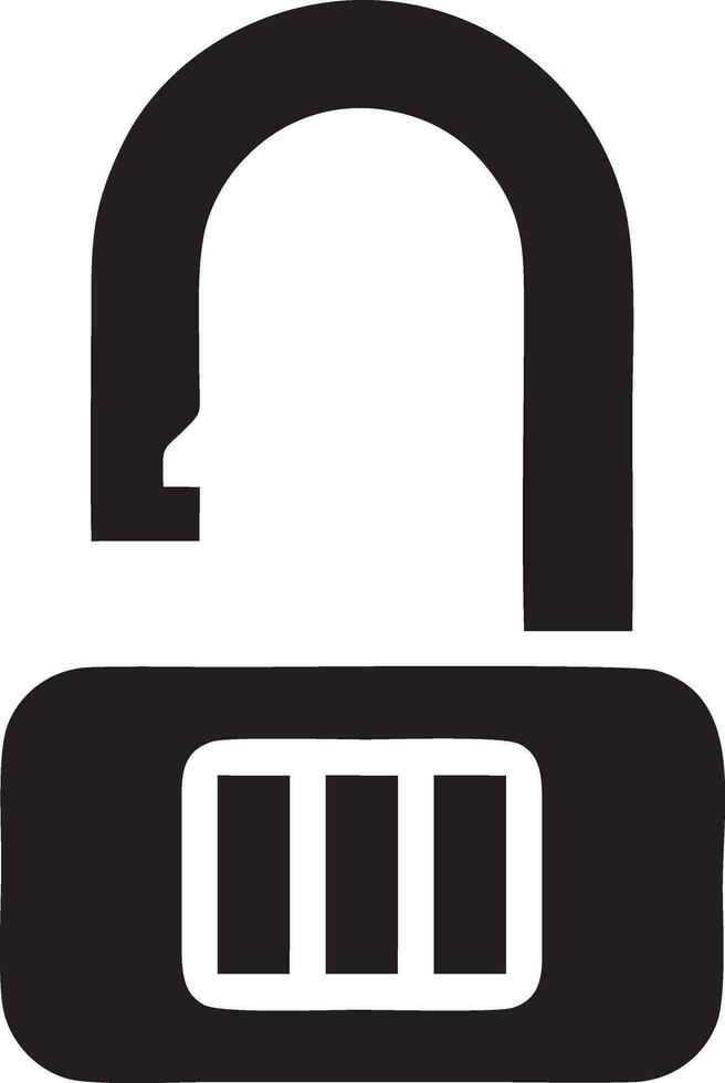 Lock security icon symbol vector image. Illustration of the key secure access system vector design. EPS 10