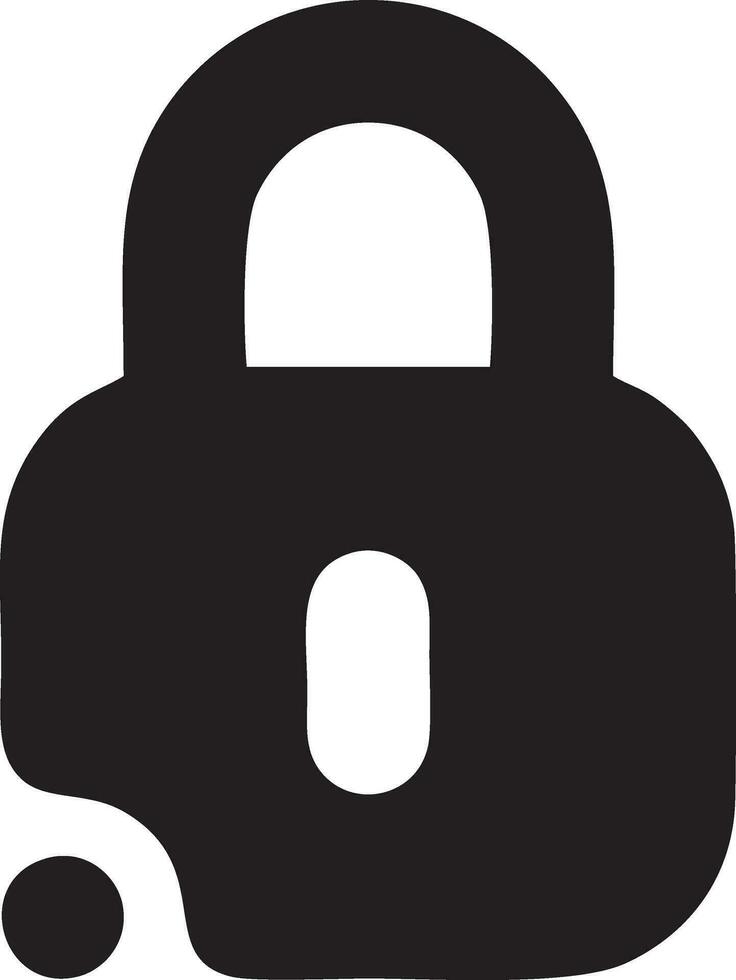 Lock security icon symbol vector image. Illustration of the key secure access system vector design. EPS 10