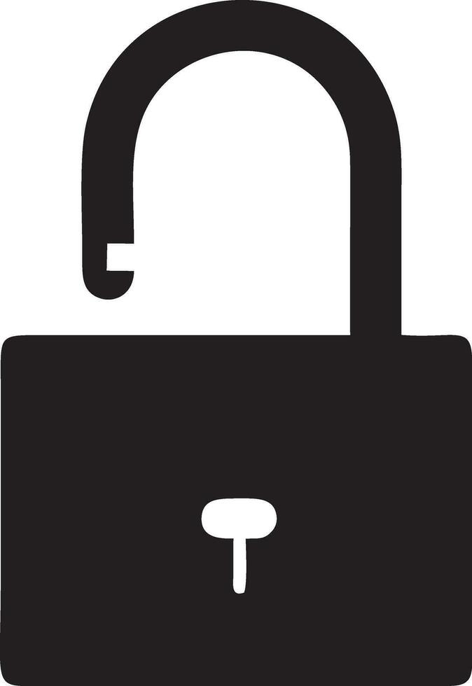 Lock security icon symbol vector image. Illustration of the key secure access system vector design. EPS 10