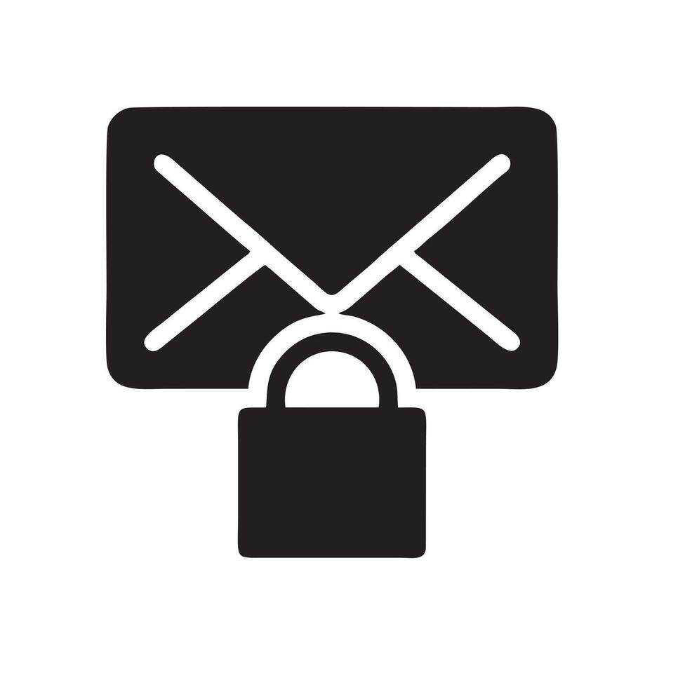 Lock security icon symbol vector image. Illustration of the key secure access system vector design. EPS 10