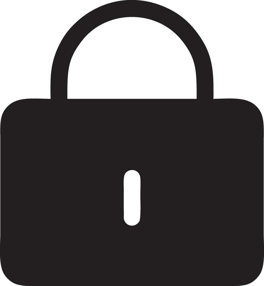 Lock security icon symbol vector image. Illustration of the key secure access system vector design. EPS 10