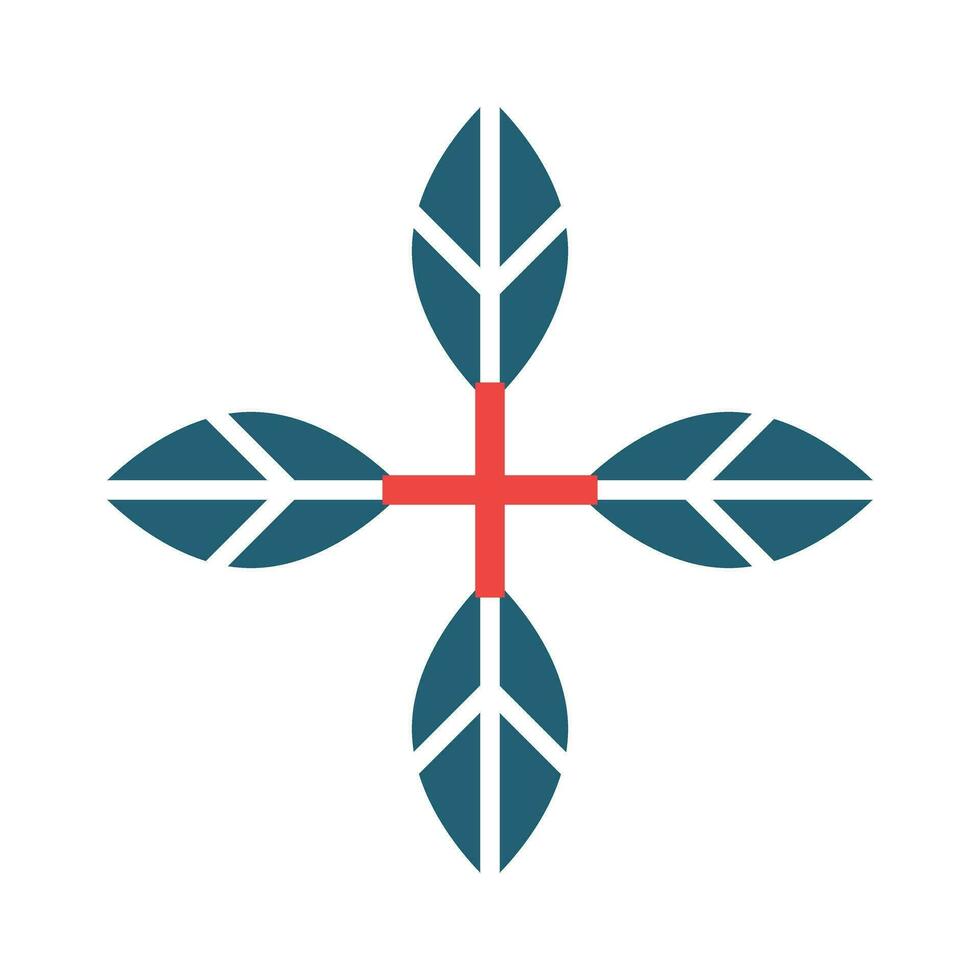 Basil Glyph Two Color Icon For Personal And Commercial Use. vector