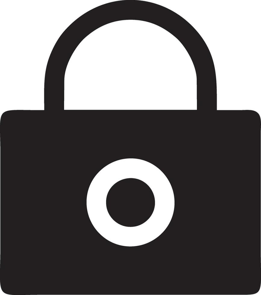 Lock security icon symbol vector image. Illustration of the key secure access system vector design. EPS 10