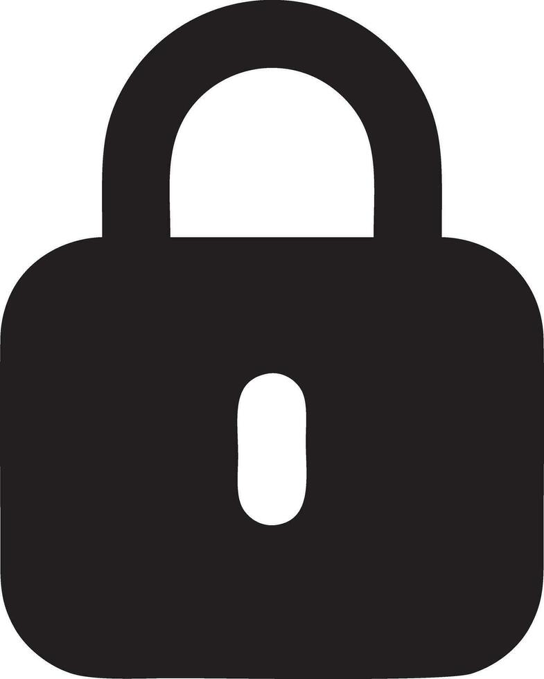 Lock security icon symbol vector image. Illustration of the key secure access system vector design. EPS 10