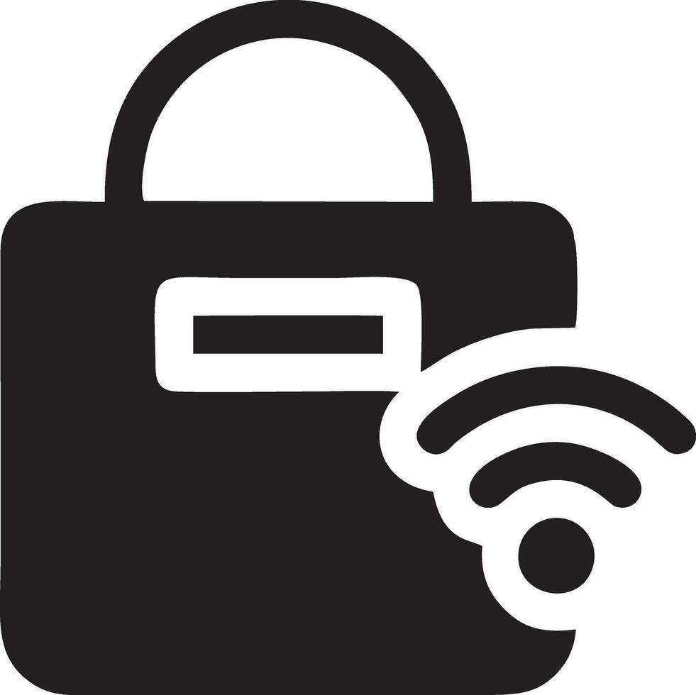 Lock security icon symbol vector image. Illustration of the key secure access system vector design. EPS 10