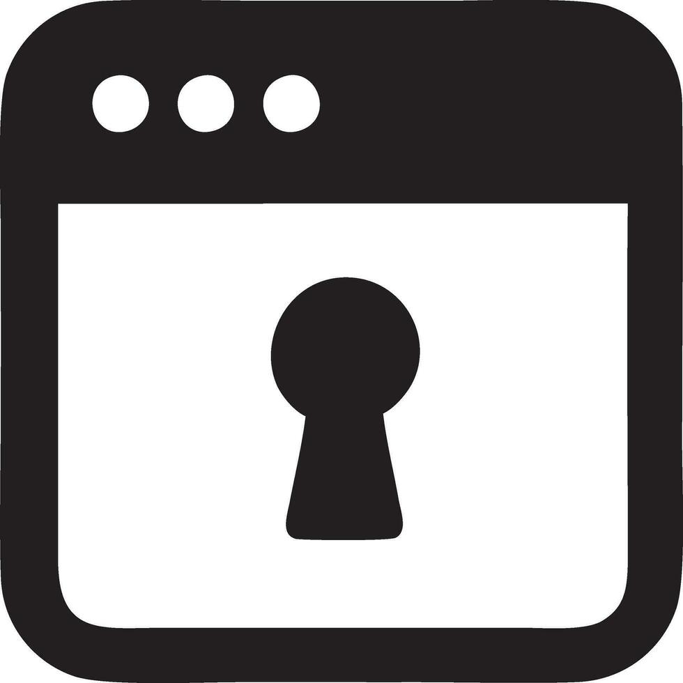 Lock security icon symbol vector image. Illustration of the key secure access system vector design. EPS 10