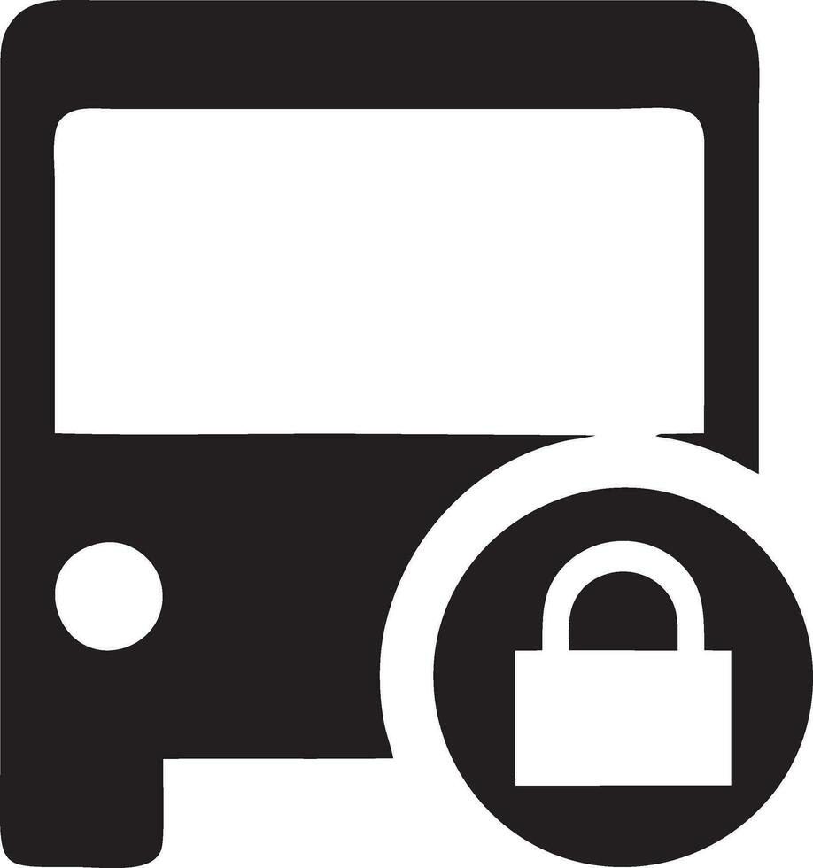 Lock security icon symbol vector image. Illustration of the key secure access system vector design. EPS 10