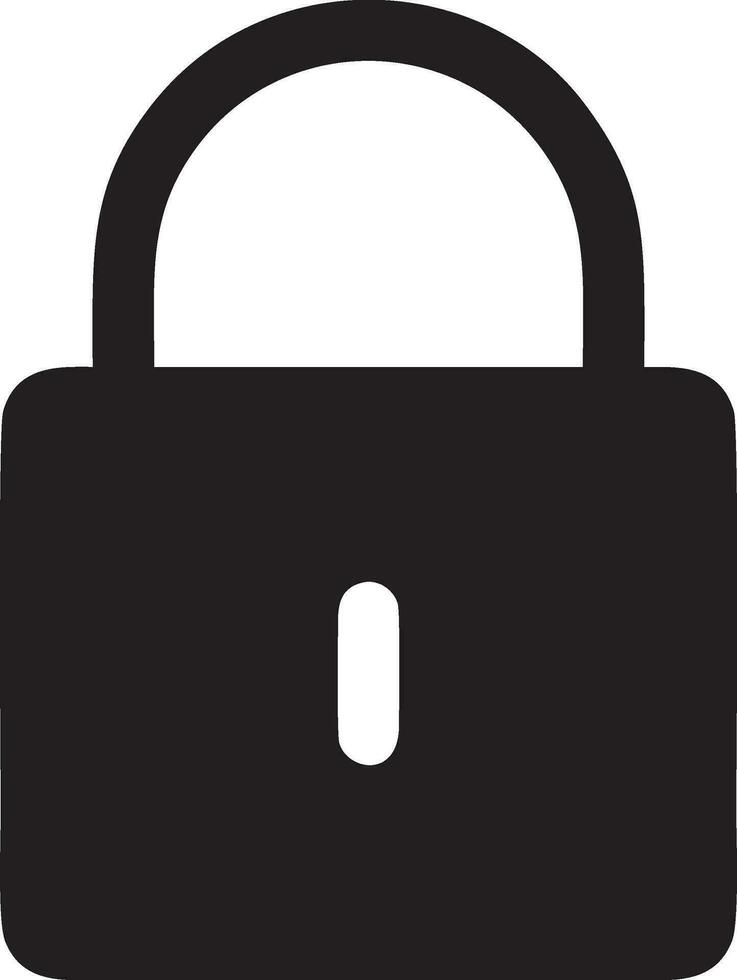 Lock security icon symbol vector image. Illustration of the key secure access system vector design. EPS 10