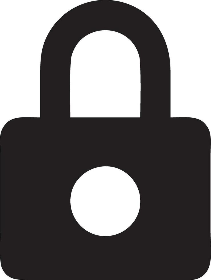 Lock security icon symbol vector image. Illustration of the key secure access system vector design. EPS 10