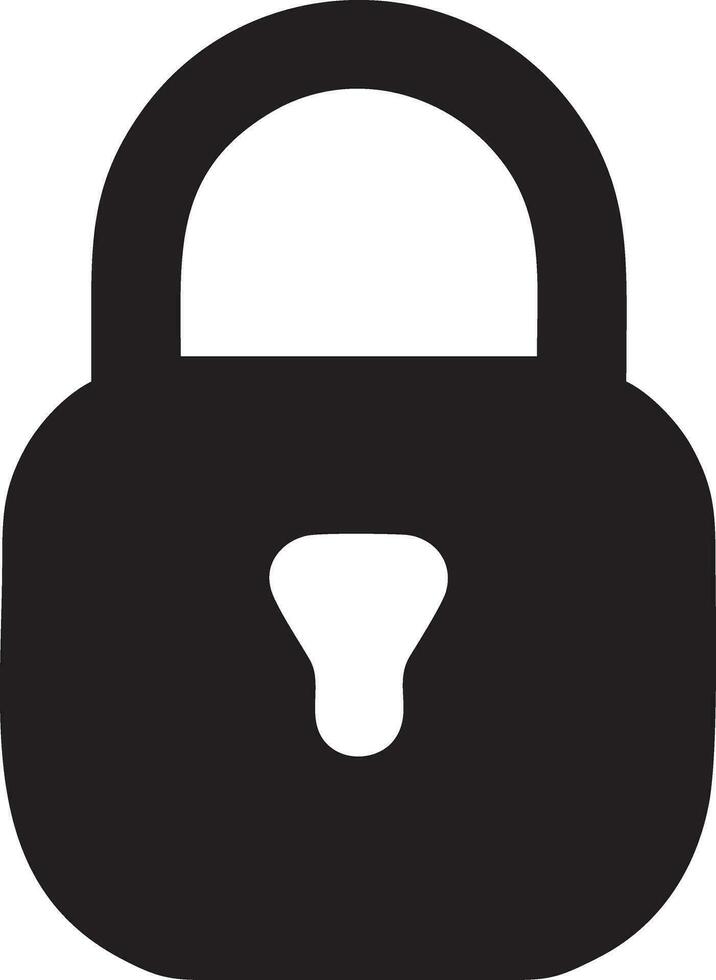 Lock security icon symbol vector image. Illustration of the key secure access system vector design. EPS 10