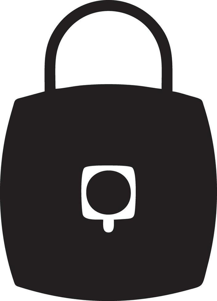 Lock security icon symbol vector image. Illustration of the key secure access system vector design. EPS 10