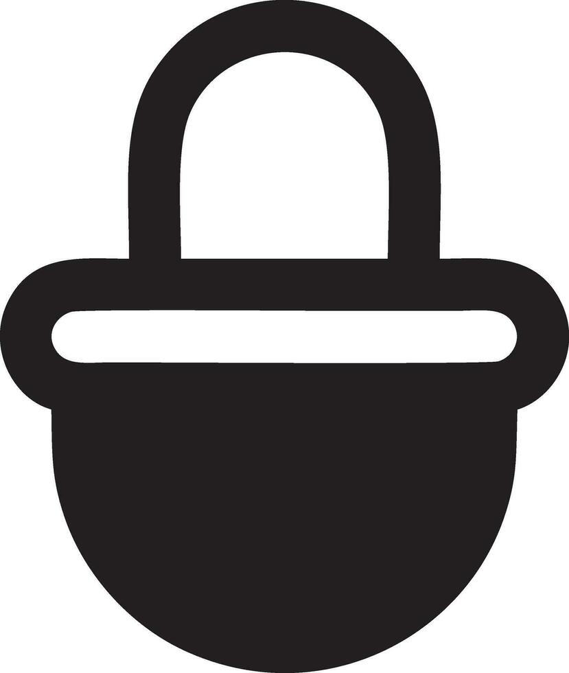 Lock security icon symbol vector image. Illustration of the key secure access system vector design. EPS 10