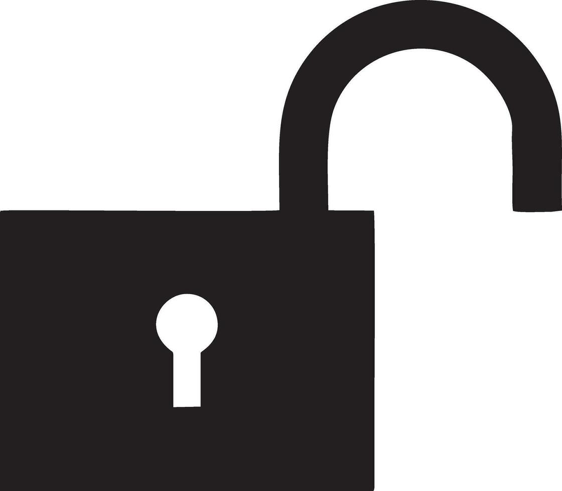 Lock security icon symbol vector image. Illustration of the key secure access system vector design. EPS 10