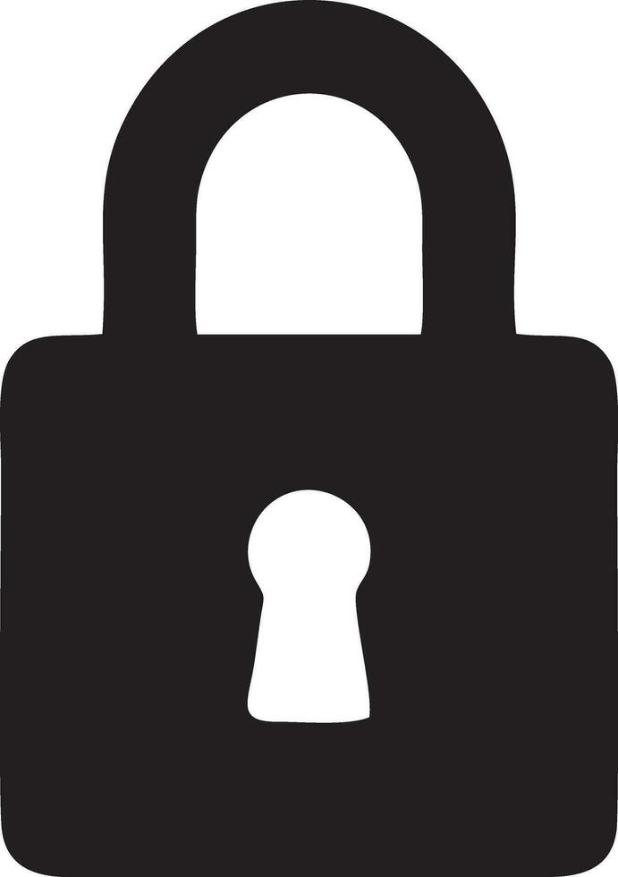 Lock security icon symbol vector image. Illustration of the key secure access system vector design. EPS 10