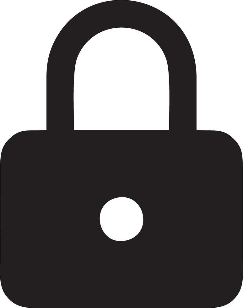 Lock security icon symbol vector image. Illustration of the key secure access system vector design. EPS 10