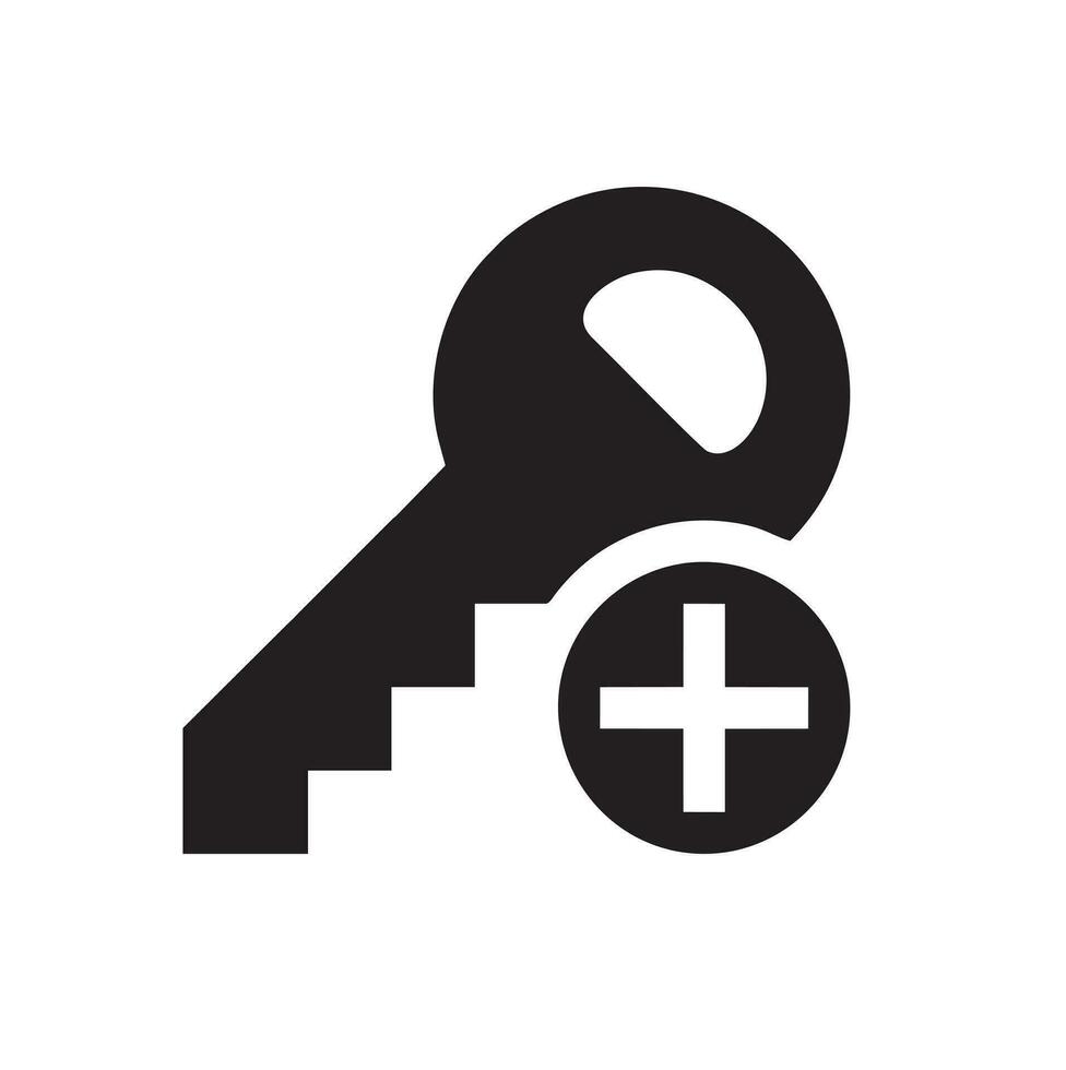 Lock security icon symbol vector image. Illustration of the key secure access system vector design. EPS 10