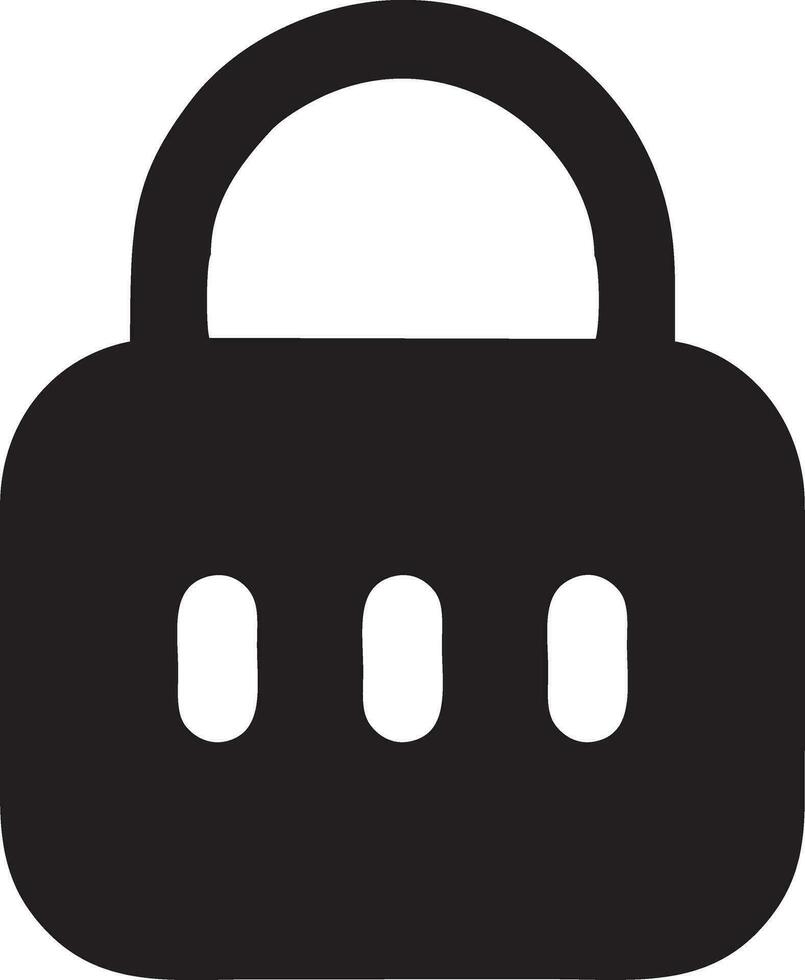 Lock security icon symbol vector image. Illustration of the key secure access system vector design. EPS 10