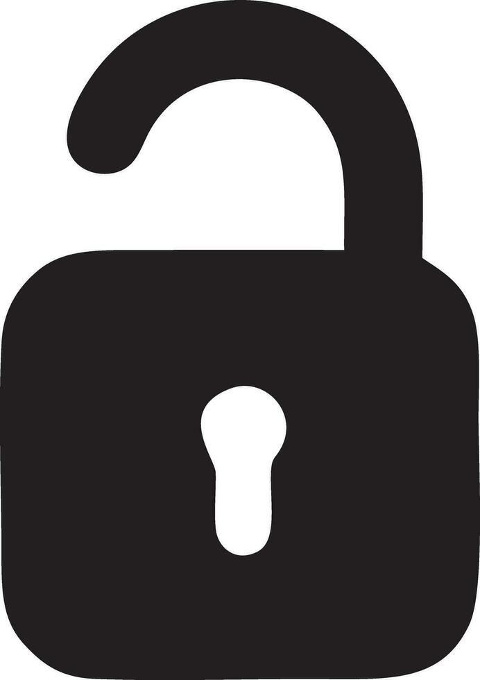 Lock security icon symbol vector image. Illustration of the key secure access system vector design. EPS 10