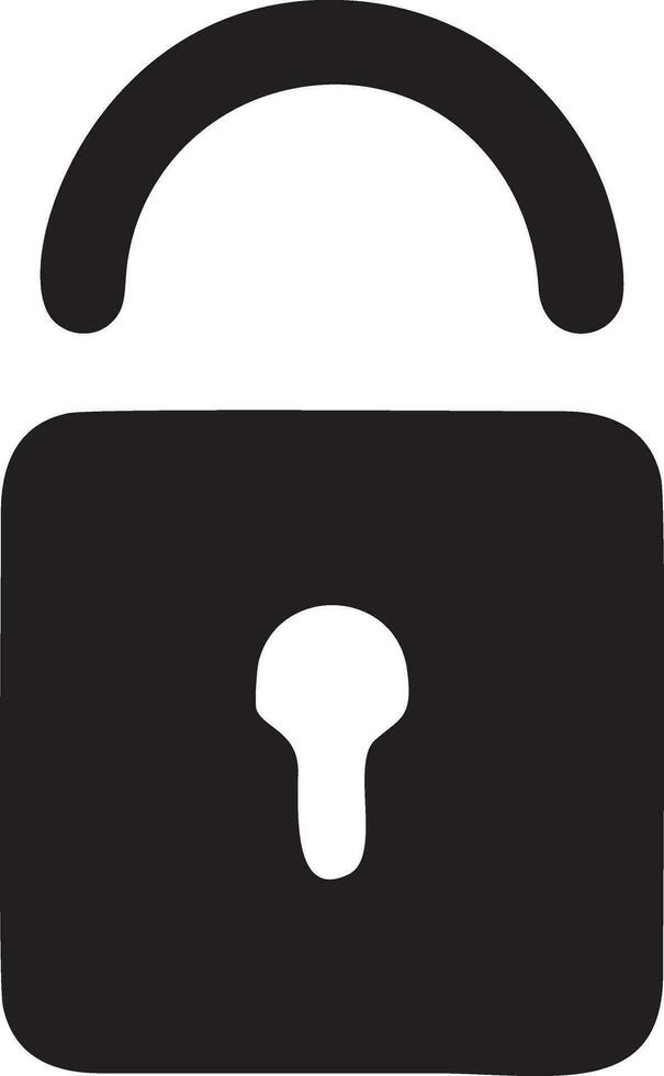 Lock security icon symbol vector image. Illustration of the key secure access system vector design. EPS 10