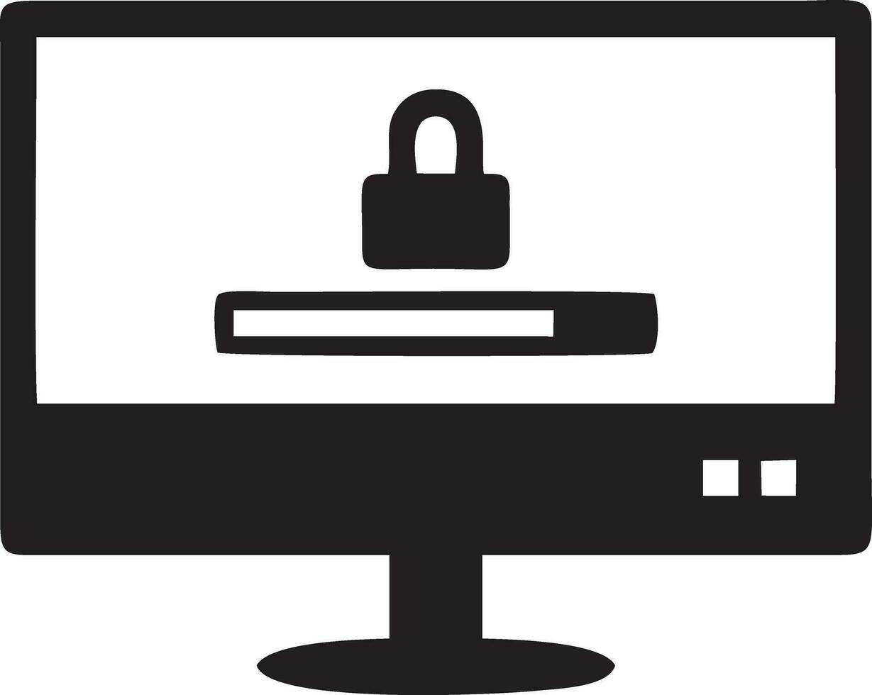 Lock security icon symbol vector image. Illustration of the key secure access system vector design. EPS 10