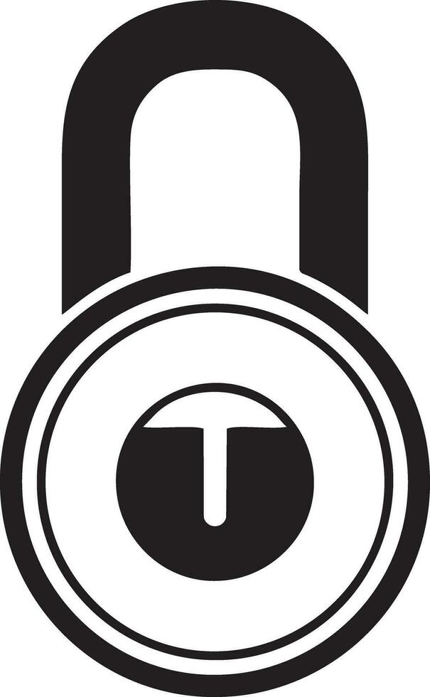 Lock security icon symbol vector image. Illustration of the key secure access system vector design. EPS 10