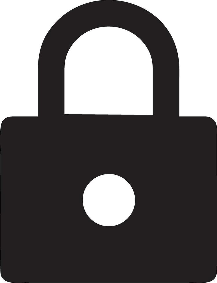 Lock security icon symbol vector image. Illustration of the key secure access system vector design. EPS 10