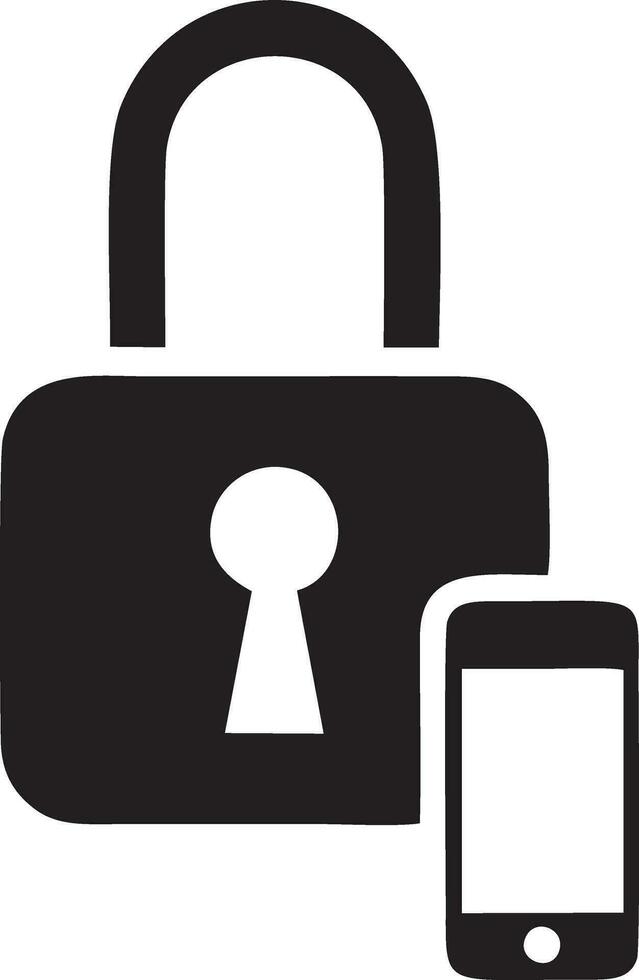 Lock security icon symbol vector image. Illustration of the key secure access system vector design. EPS 10