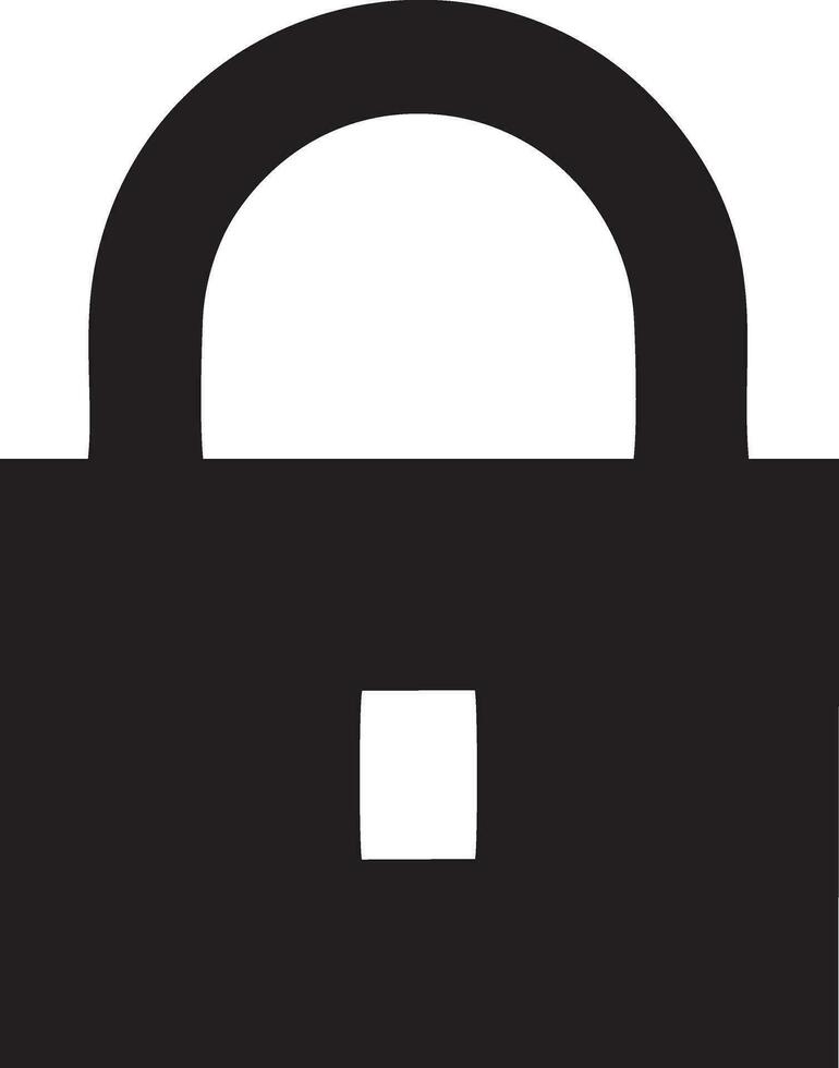 Lock security icon symbol vector image. Illustration of the key secure access system vector design. EPS 10