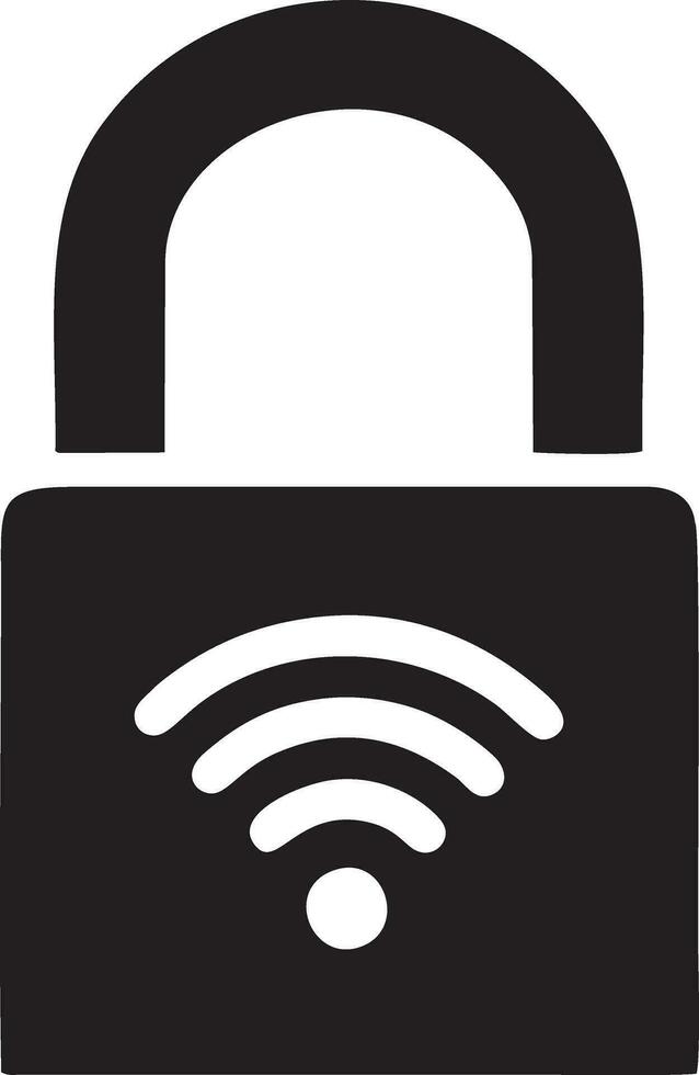 Lock security icon symbol vector image. Illustration of the key secure access system vector design. EPS 10