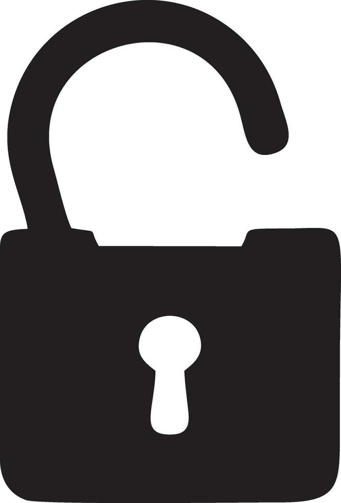Lock security icon symbol vector image. Illustration of the key secure access system vector design. EPS 10