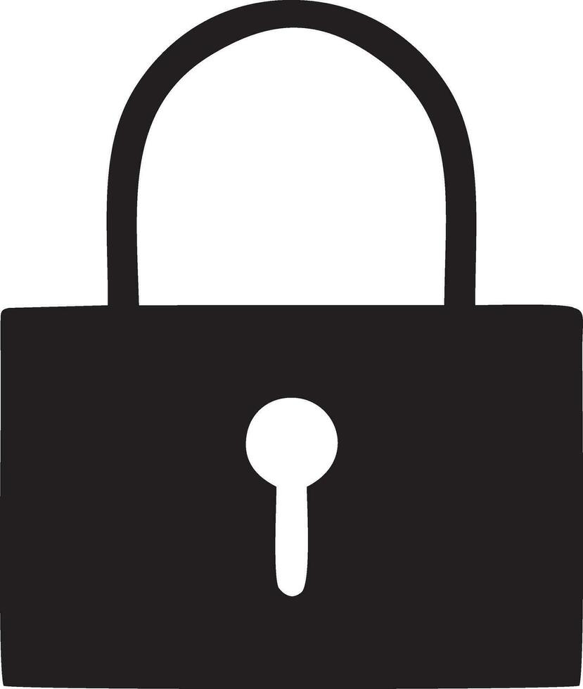 Lock security icon symbol vector image. Illustration of the key secure access system vector design. EPS 10