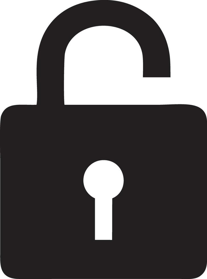 Lock security icon symbol vector image. Illustration of the key secure access system vector design. EPS 10