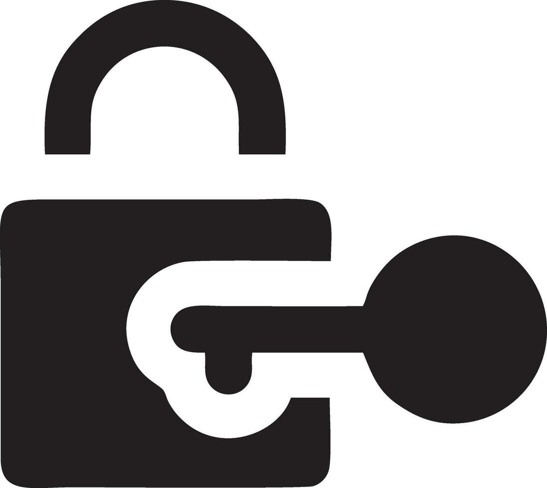 Lock security icon symbol vector image. Illustration of the key secure access system vector design. EPS 10