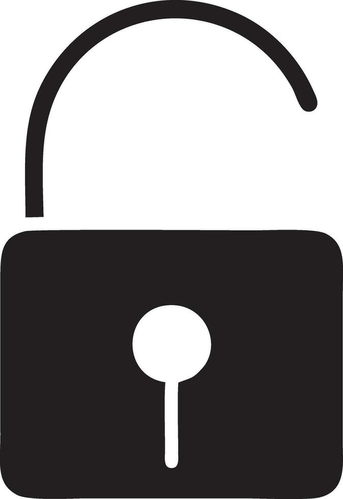 Lock security icon symbol vector image. Illustration of the key secure access system vector design. EPS 10