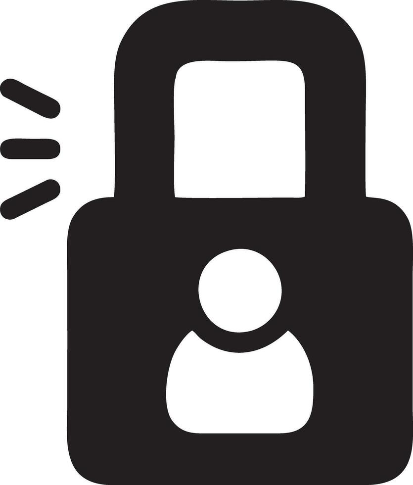 Lock security icon symbol vector image. Illustration of the key secure access system vector design. EPS 10