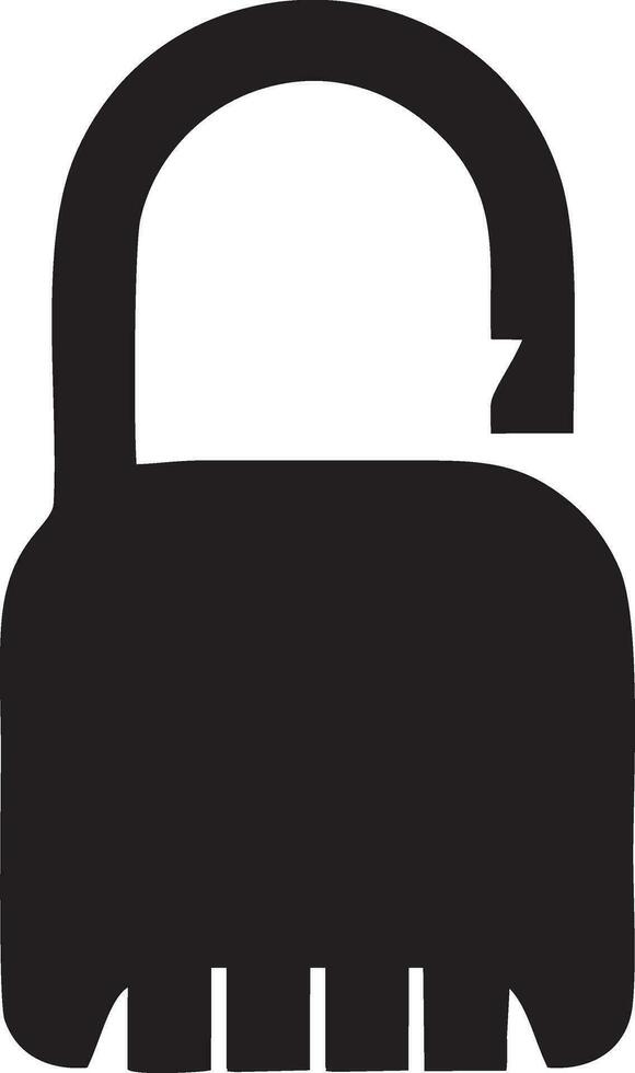 Lock security icon symbol vector image. Illustration of the key secure access system vector design. EPS 10